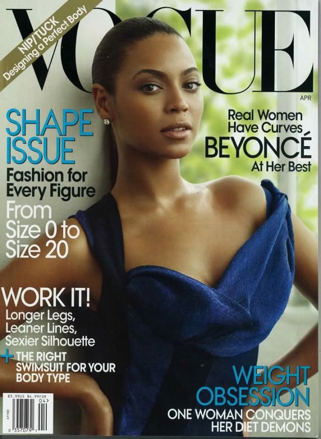 Beyonce For Vogue Magazine
