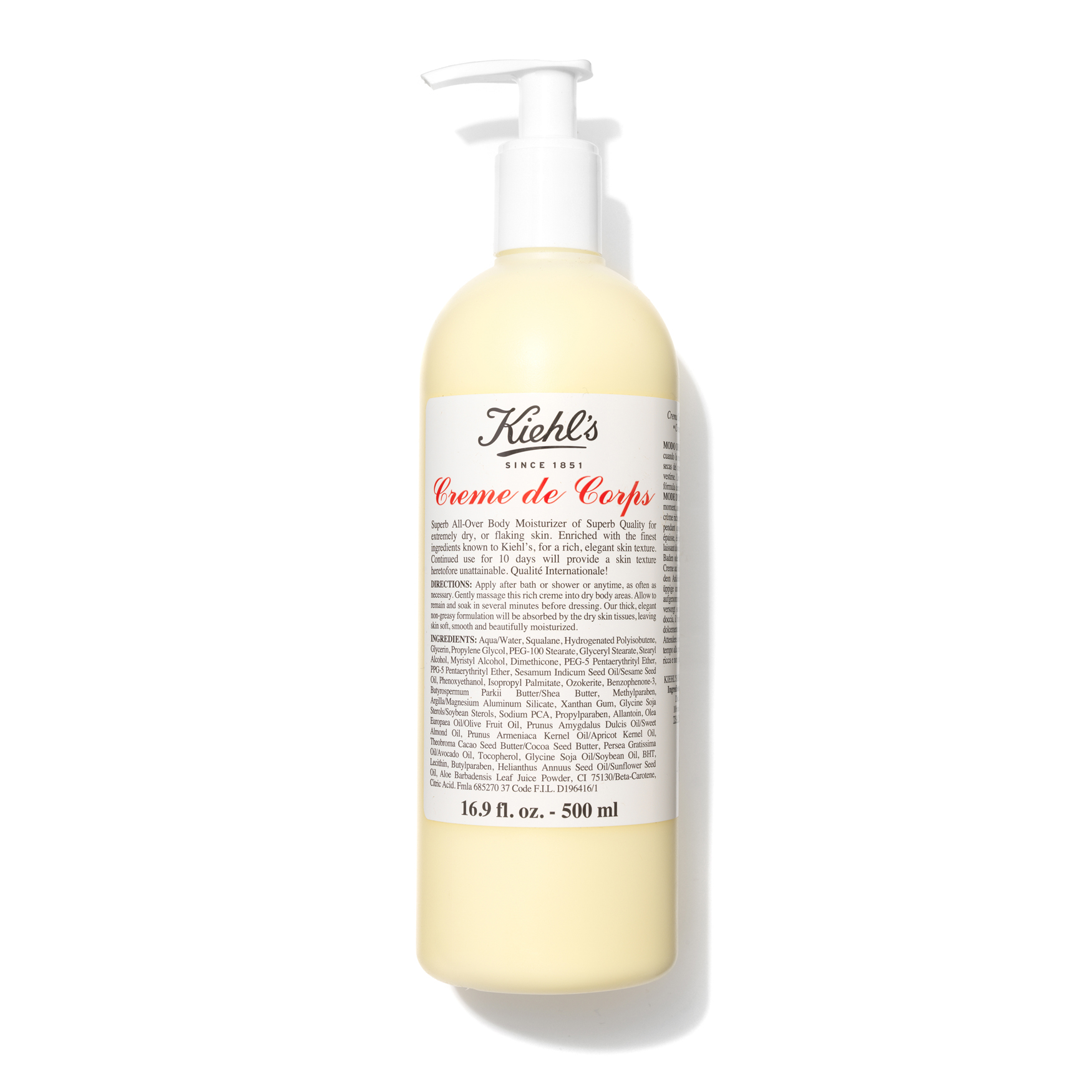 KIEHL'S CREME DE CORPS 500ML