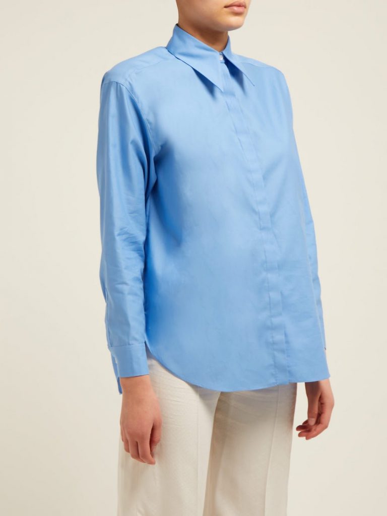 The 70s Style Pointed Collar Shirt Are The New Spring’s Trend