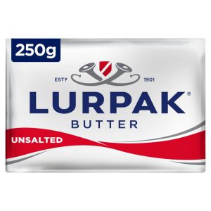 Lurpak Unsalted Block Butter 250g