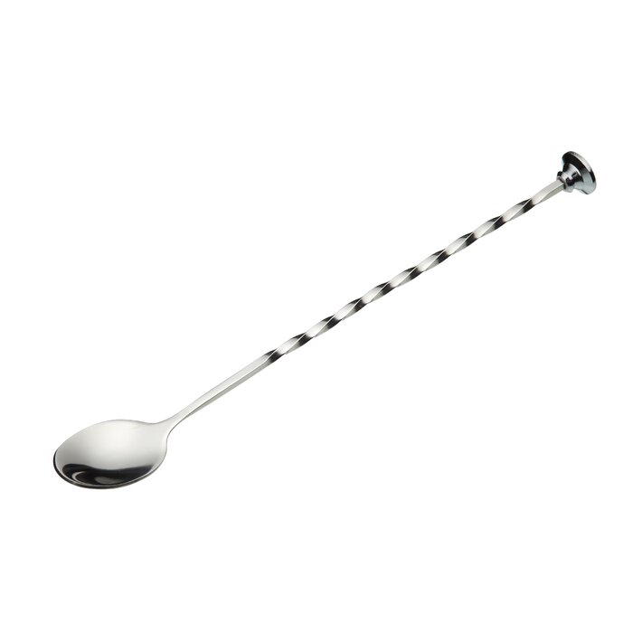 Cocktail mixing spoon