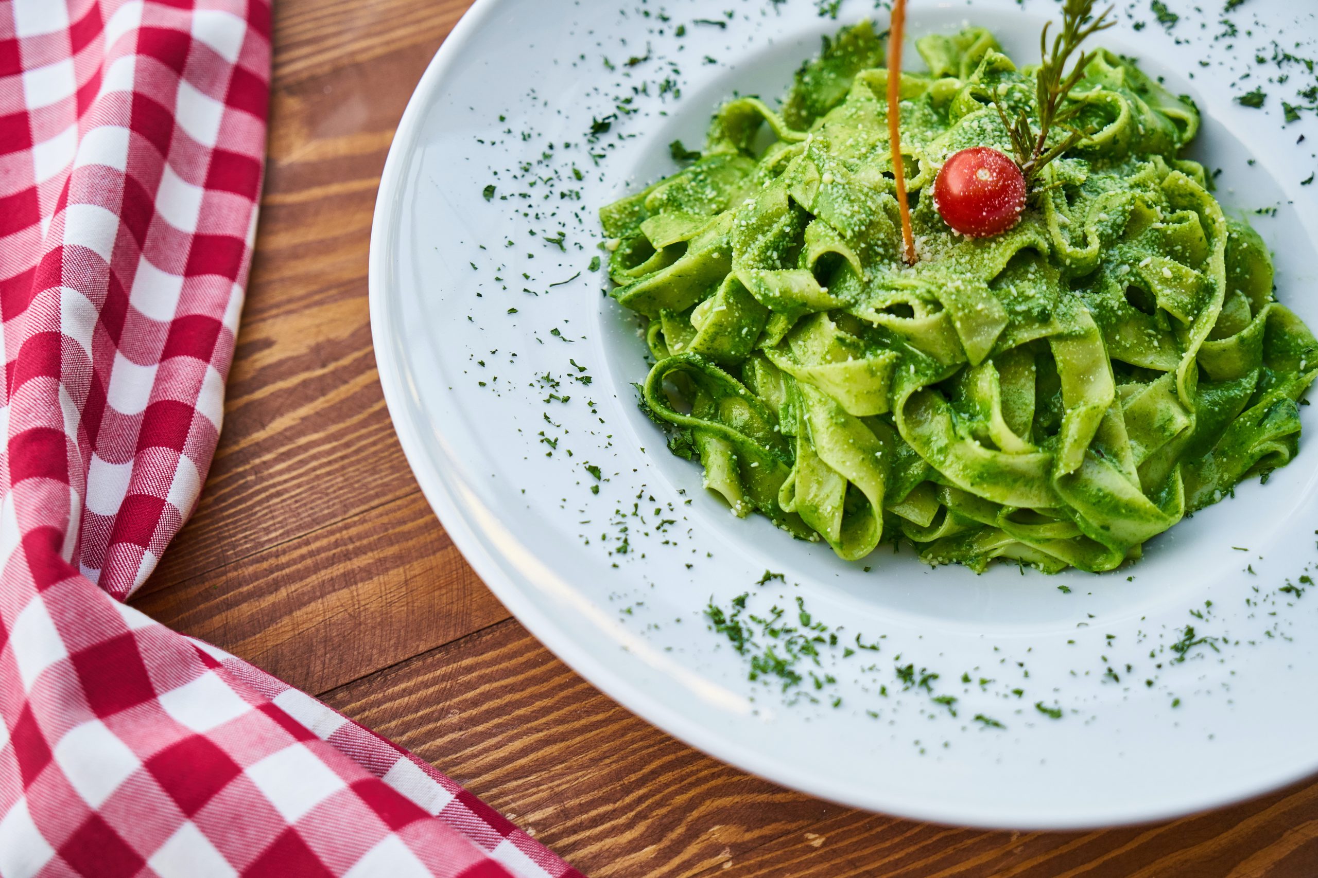 Baccioli Pesto Pasta