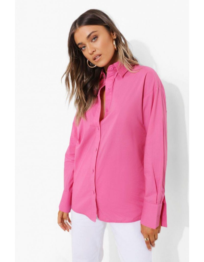 Pink Oversized shirt