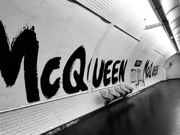 McQueen Graffiti guerrilla marketing campaign