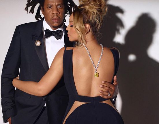 Jay-Z and Beyoncé in the new Tiffany campaign.