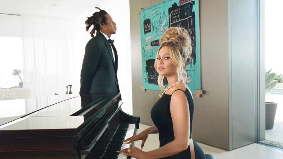 Jay-Z and Beyoncé in the new Tiffany campaign.