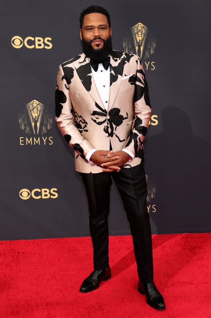Anthony Anderson at the 2021 Emmys Awards
