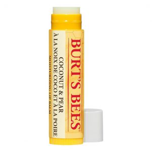 Burt's Bees 100% Natural Moisturising Lip Balm with Coconut and Pear