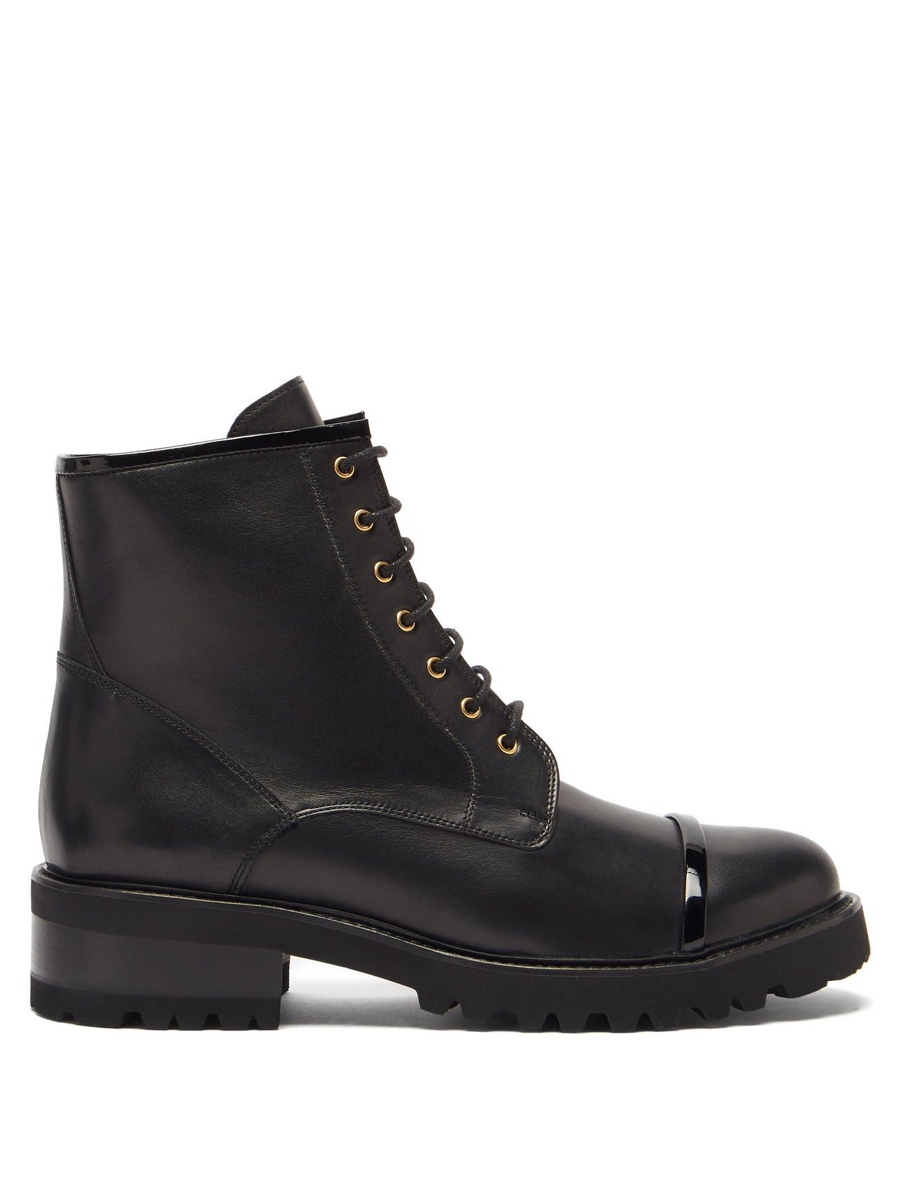MALONE SOULIERS Bryce leather combat boots £595