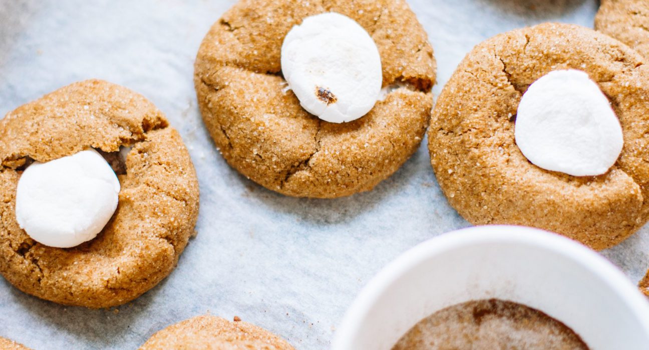 Pumpkin Cookies with cream cheese frosting