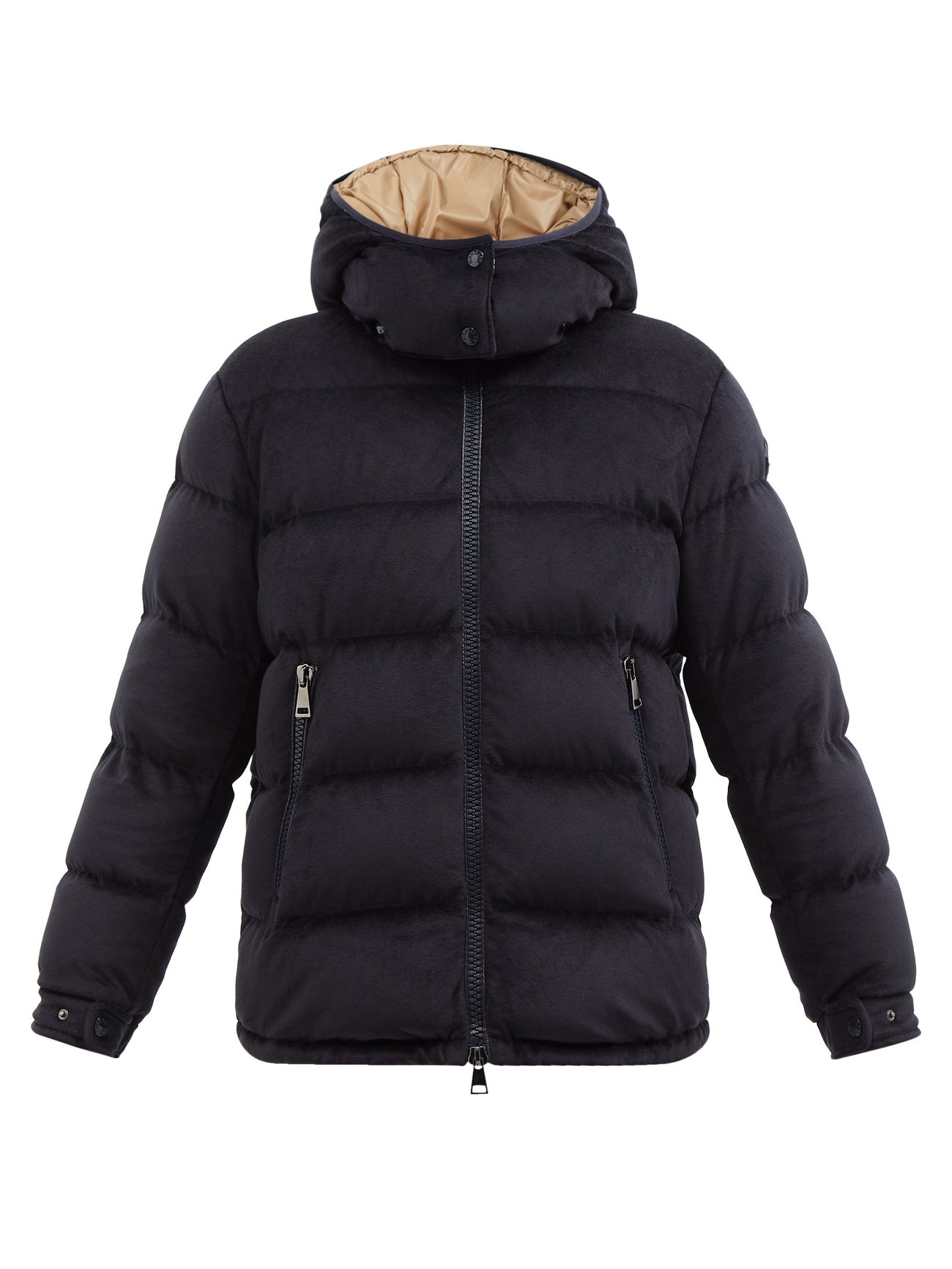 MONCLER Holostee quilted velvet down jacket £1,555