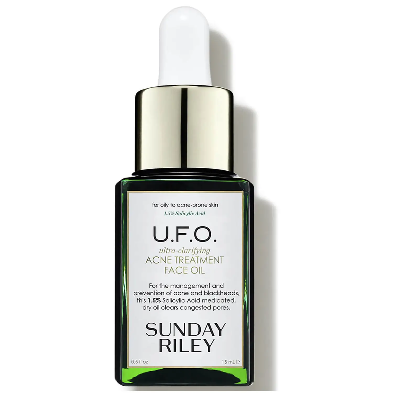 SUNDAY RILEY U.F.O. ULTRA-CLARIFYING FACE OIL 0.5OZ