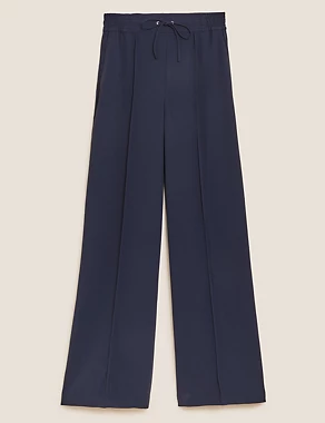 M&S COLLECTION Crepe Drawstring Wide Leg Trousers £29.50