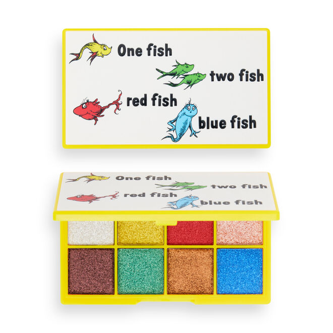 I Heart Revolution x Dr. Seuss One Fish Two Fish Red Fish Blue Fish Eyeshadow Palette £7.00