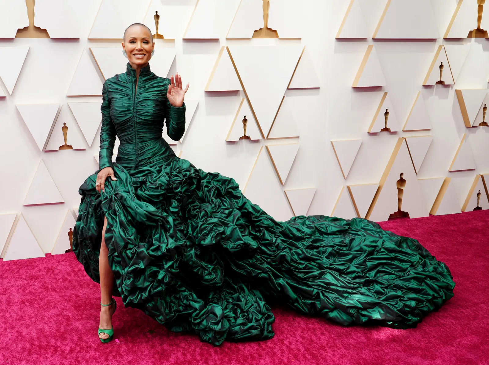Jada Pinkett Smith at the 2022 Oscars