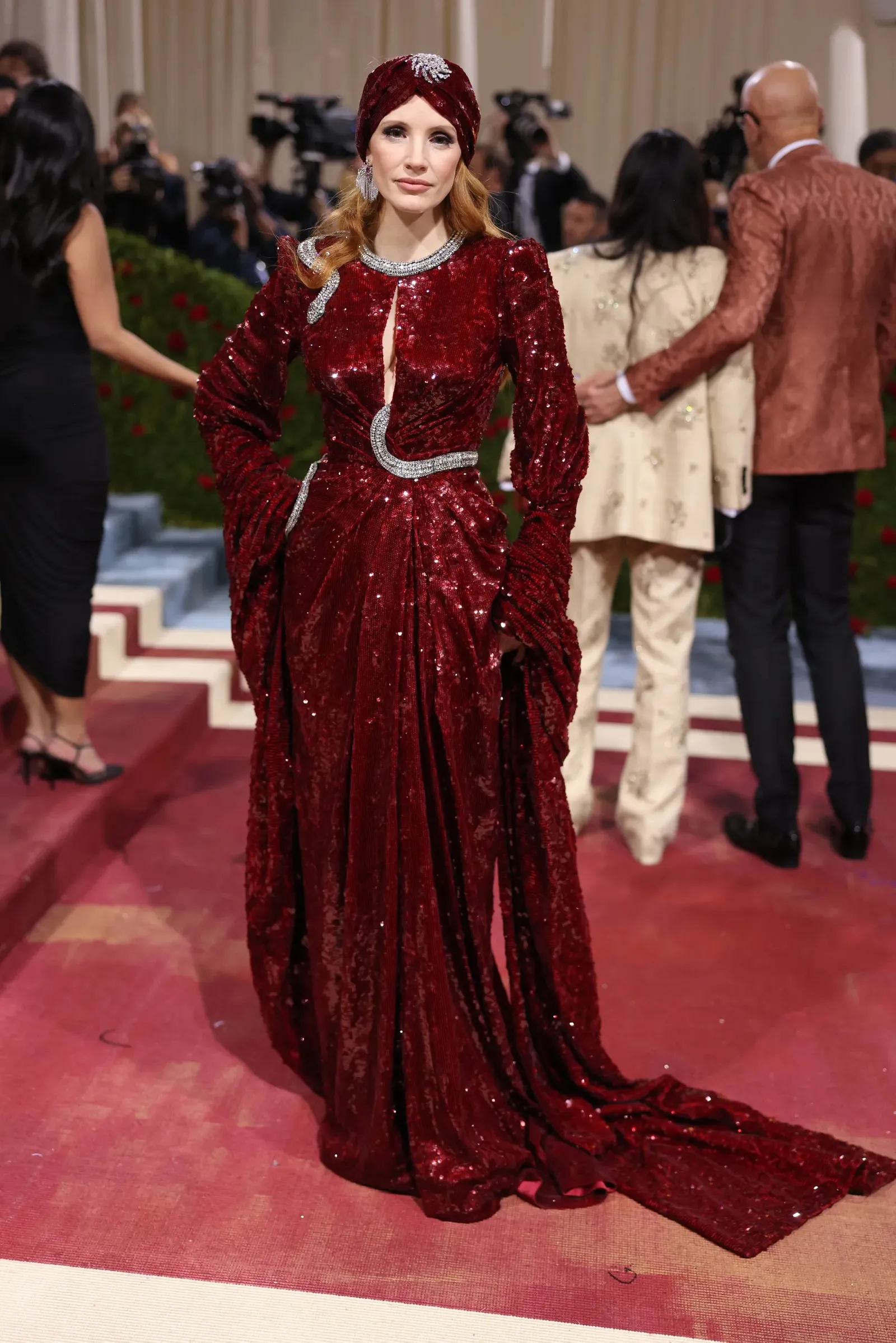 Jessica Chastain at the 2022 Met Gala