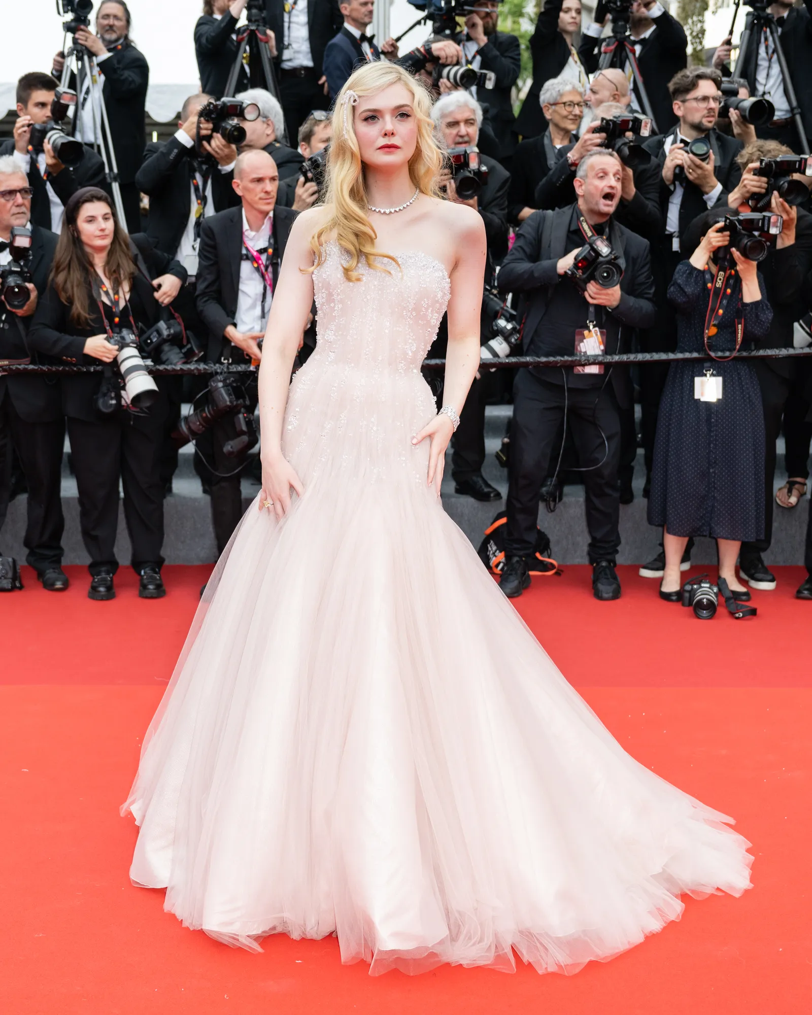 Elle Fanning at the 2022 cannes film festival