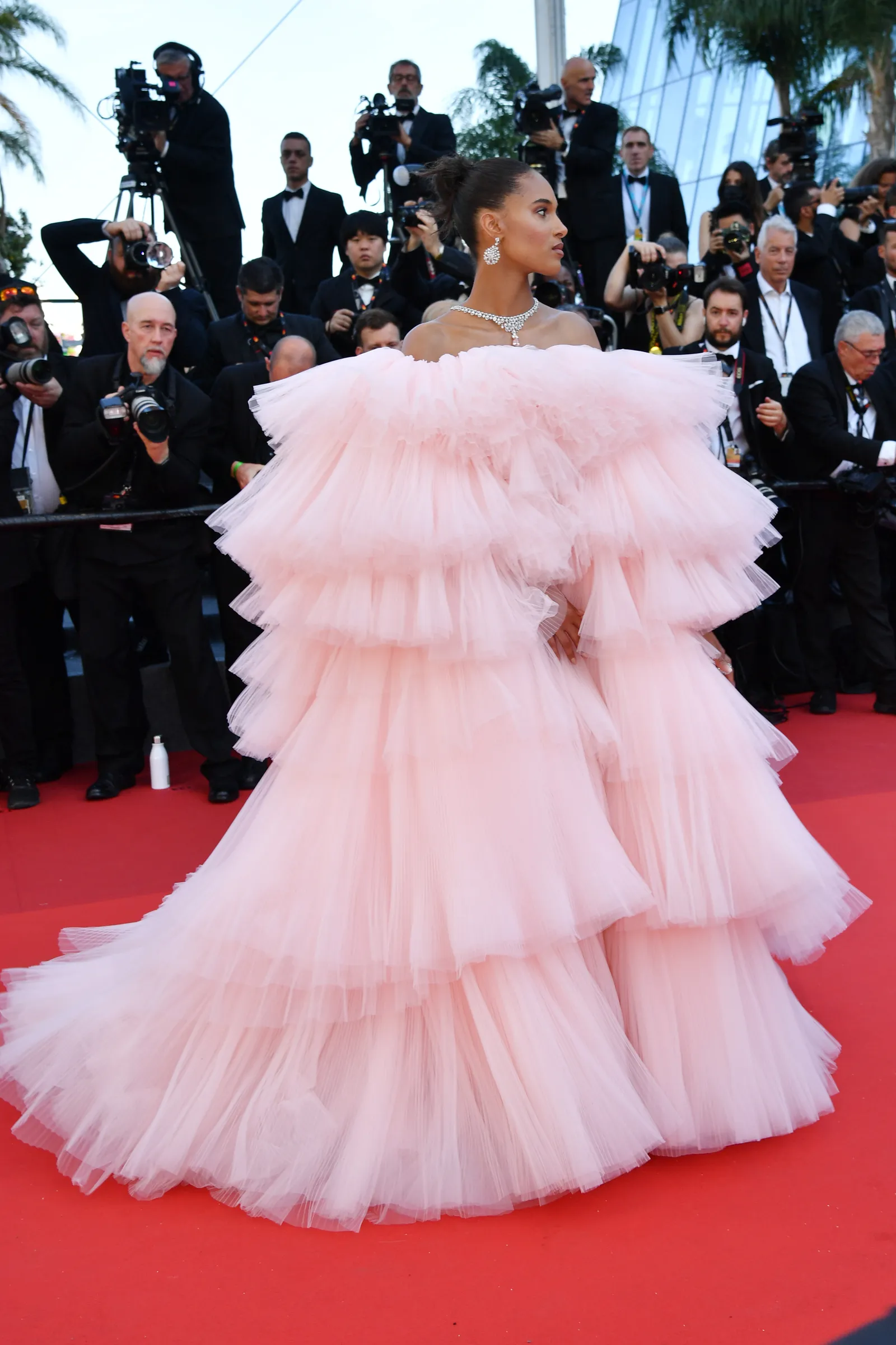Cindy Bruna at the 2022 cannes film festival