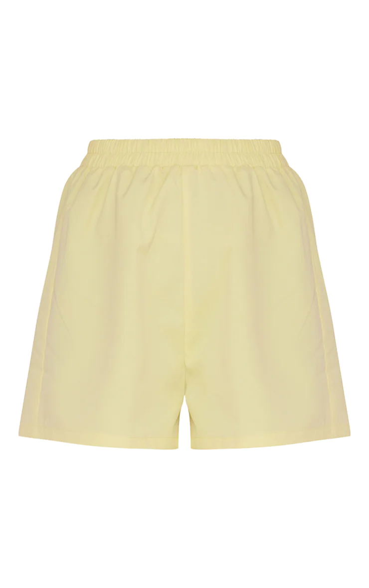 PALE YELLOW WOVEN A LINE SHORTS £15.00 £13.00 (13% OFF)