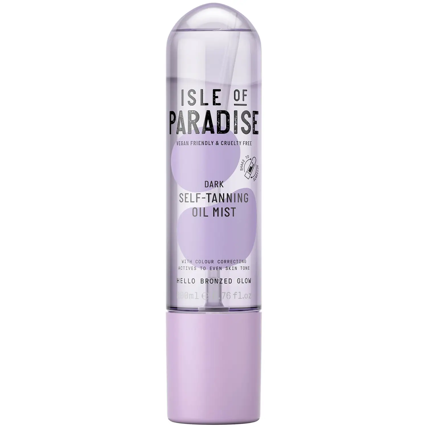 Isle of Paradise Dark Self-Tanning Oil Mist 200ml