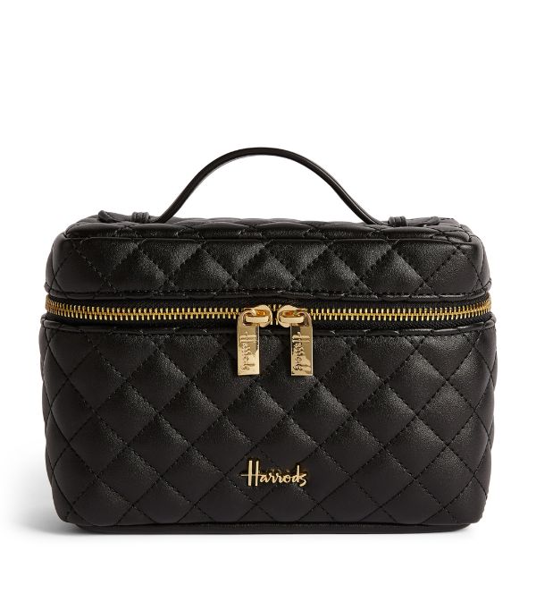 HARRODS  Chelsea Black Vanity Case £25