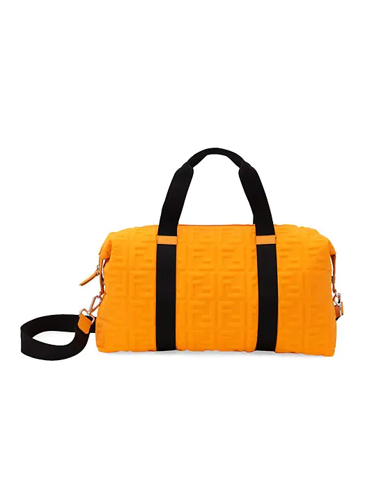 Fendi Allover Embossed Logo Duffle Bag $1,676