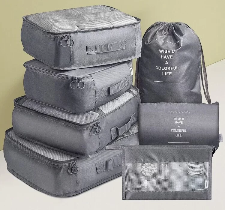 Zipper Bag ANZZ Portable Perfect Travel Set 