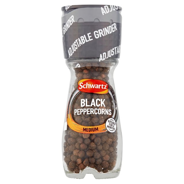 Schwartz Black Pepper Corns Grinder 35g