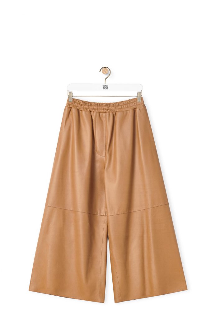 Loewe Cropped trousers in nappa