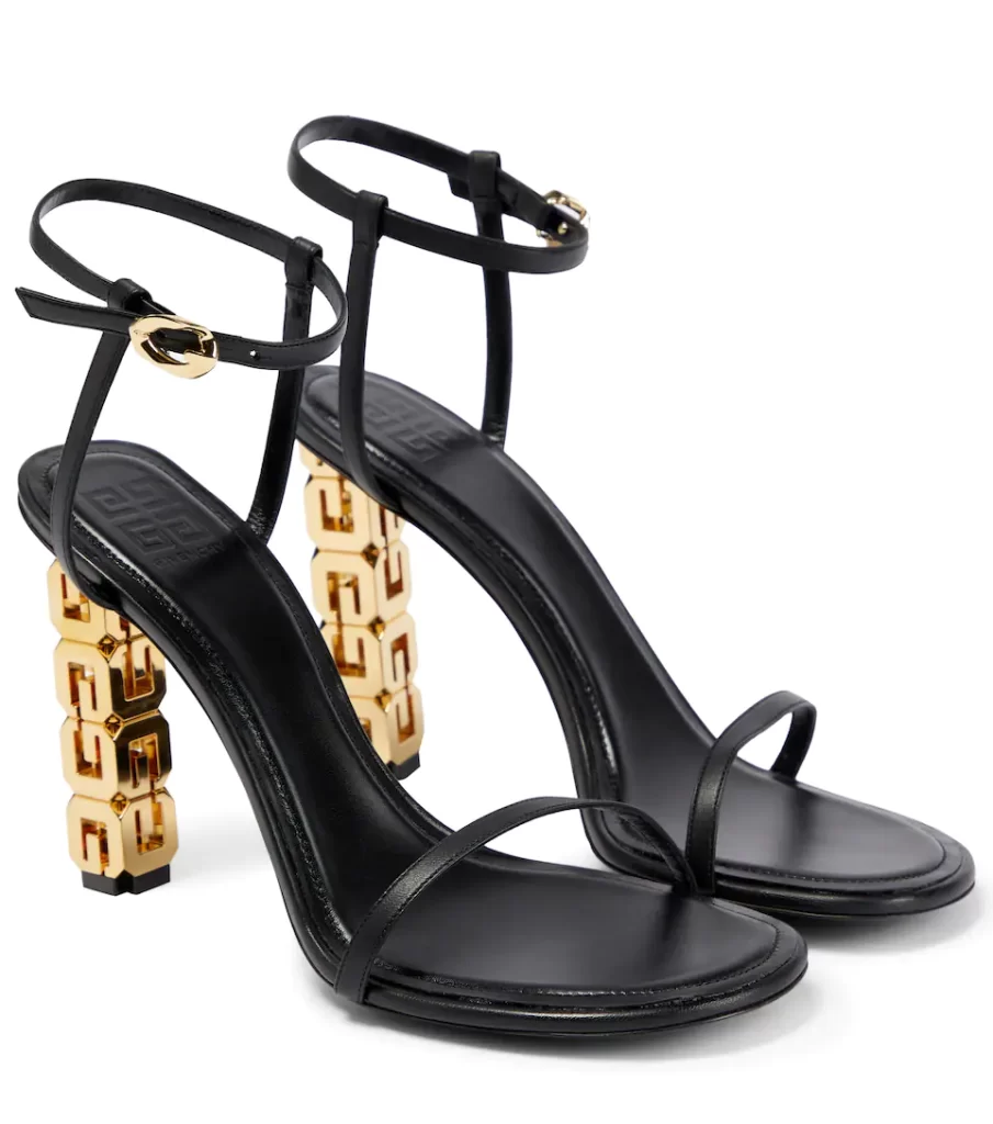 GIVENCHY G Cube leather sandals £ 715