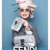 Linda Evangelista Covers Fendi's Baguette Handbag Campaign