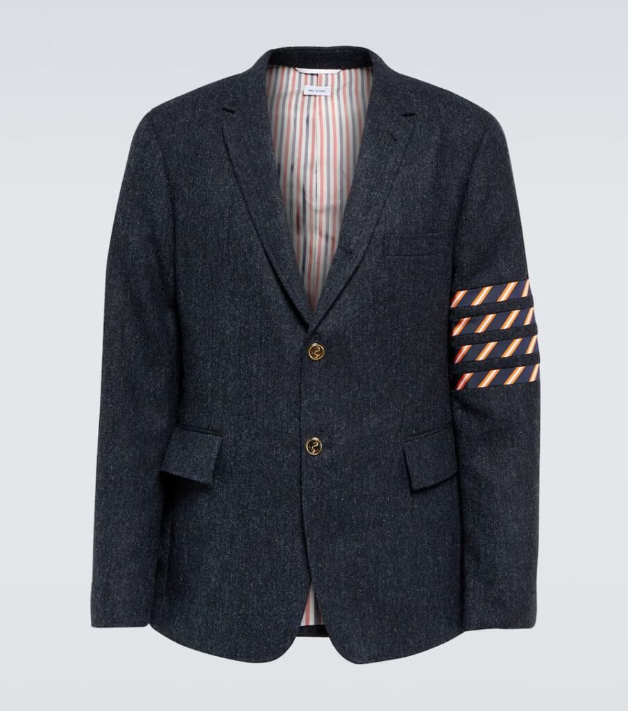 THOM BROWNE 4-Bar wool blazer £ 1,610