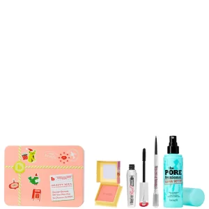 BENEFIT FORWARD TO GORGEOUS BLUSHER, MASCARA, PRIMER AND SETTING SPRAY GIFT SET (WORTH £101.50) £46.50