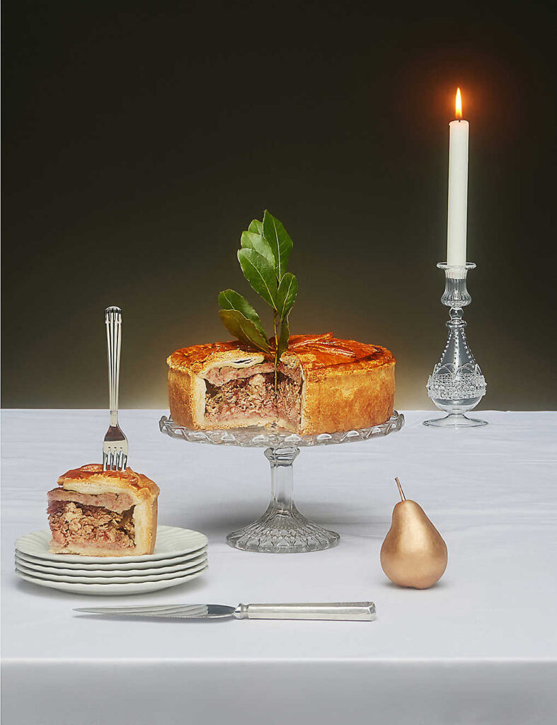 SELFRIDGES SELECTION Game and Poultry pork pie 2.2kg £75.00
