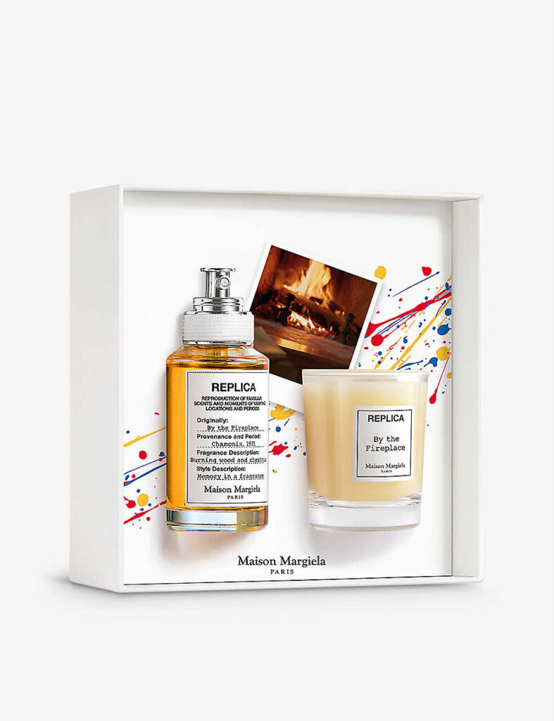 MAISON MARGIELA Replica By The Fireplace scented candle and eau de toilette set £50.00