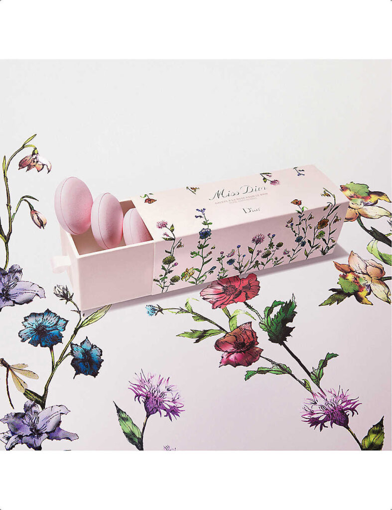 DIOR Miss Dior rose bath bombs set of 10 £57.00