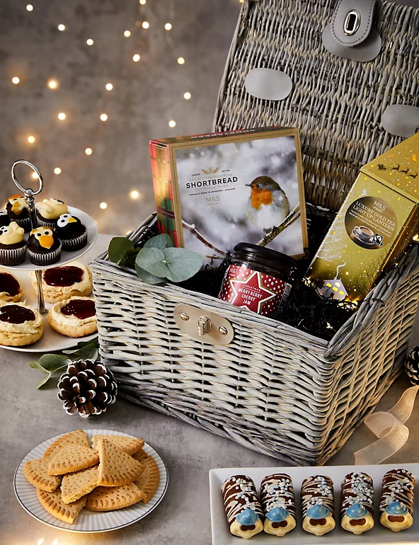Festive Afternoon Tea Hamper (Delivery from 19th December 2022)