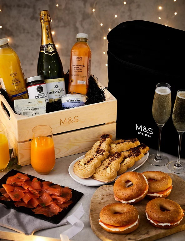 The Champagne Breakfast Crate (Delivery from 21st December 2022)