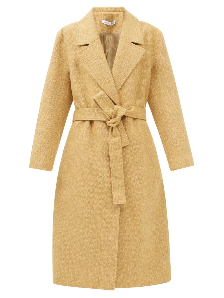 REJINA PYORemi single-breasted wool-blend tweed coat £795Now£238Save 70%