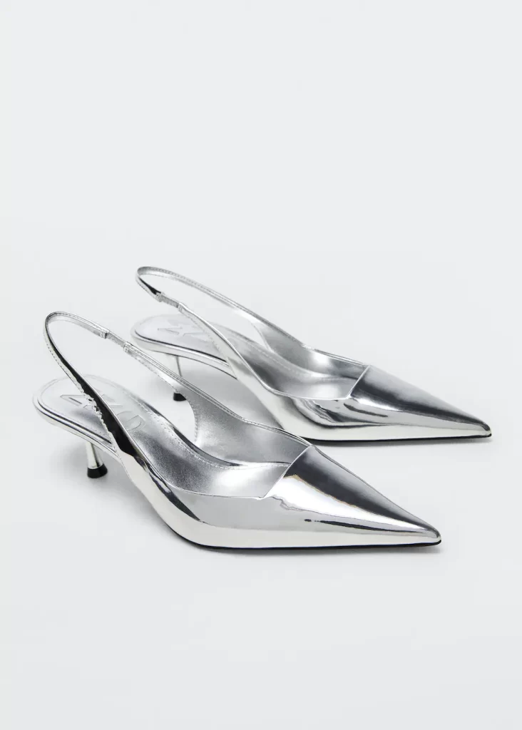 Metallic heel shoesREF. 37035145-WANDA-LM Current price £ 59.99 £ 59.99