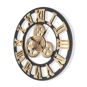 Abrahams Wood Wall Clock