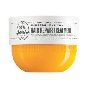 SOL DE JANEIROTRIPLE BRAZILIAN BUTTER HAIR REPAIR TREATMENT

238ML
Price reduced from£35.00to £26.25