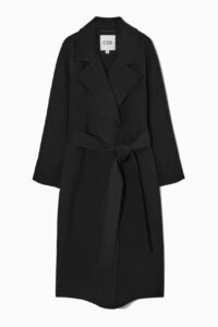 zoomed imagezoomed image favourites.icon.add.accessibility DOUBLE-FACED WOOL BELTED COAT £190