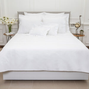 REED FAMILY LINENEgyptian Cotton Four Row Cord Stitched Duvet Cover Set - White - King £546 £265