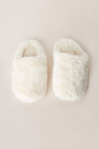 Corduroy and Faux Fur Slippers
£25.00