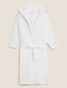 M&S Collection
Pure Cotton Jersey Waffle Dressing Gown
Now £20.00 Was £25.00