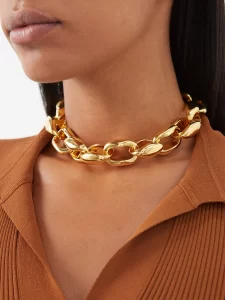 Saint Laurent
Modernist oversized cable-link necklace
£1,105