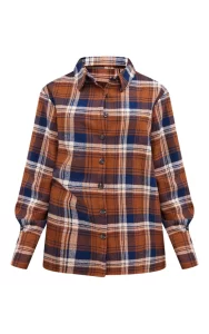 Pretty Little Thing 
Brown Oversized Flannel Check Shirt 
Was £28.00 Now £12.00 (57% OFF)
