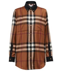 BURBERRY
Checked wool flannel shirt
£ 650