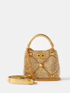 Valentino Garavani
Roman Stud crystal-embellished handbag
£3,650.00
